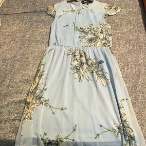 Beautiful soft blue dress